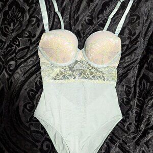 NWOT Pastel Pushup Bodysuit